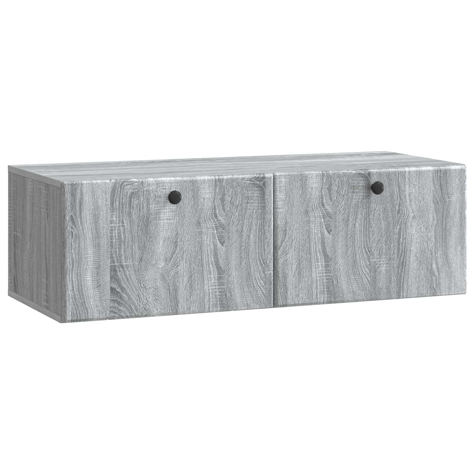 Wandbeugel TV-kast Grijs sonoma 98 x 41 x 30 cm Bewerkt hout