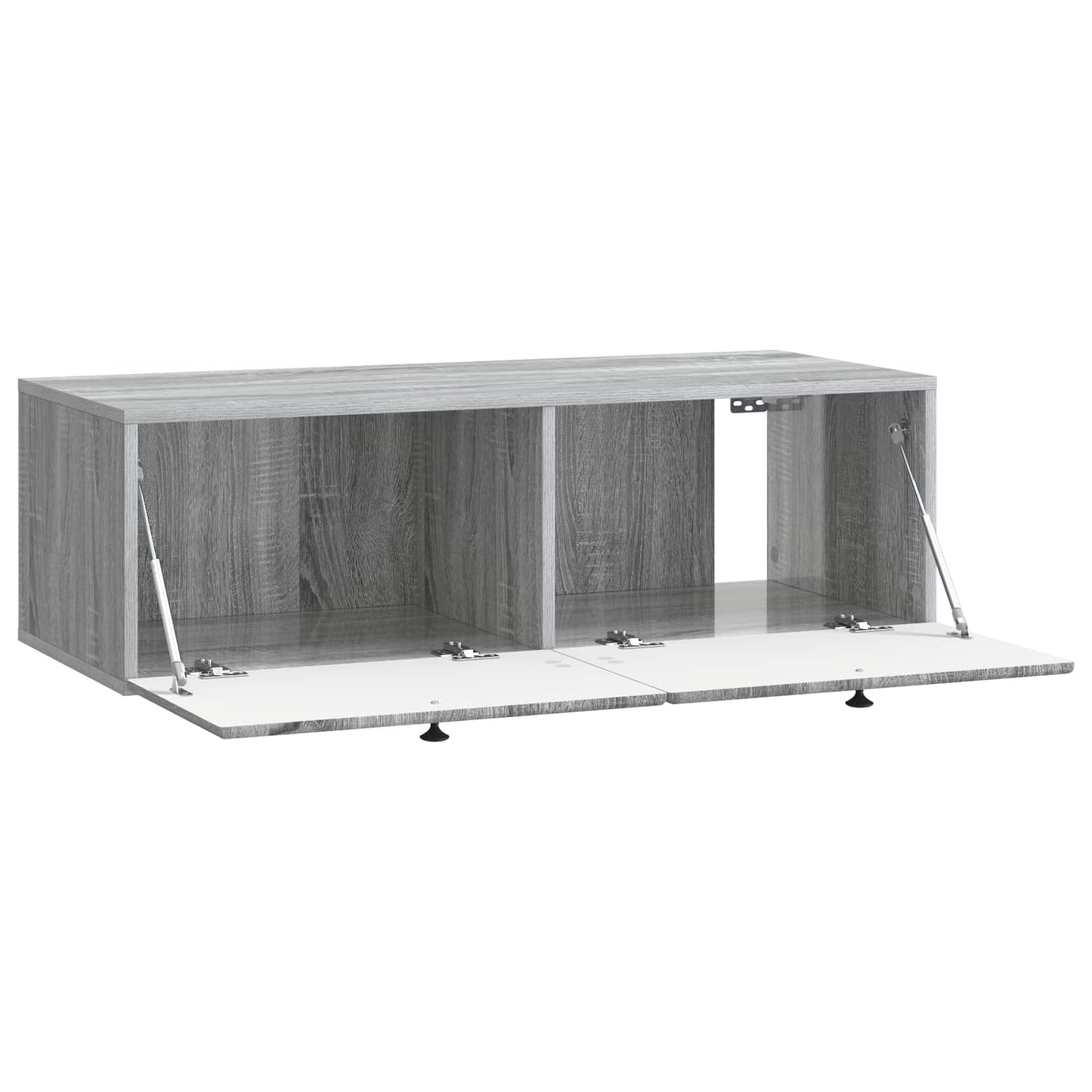 Wandbeugel TV-kast Grijs sonoma 98 x 41 x 30 cm Bewerkt hout