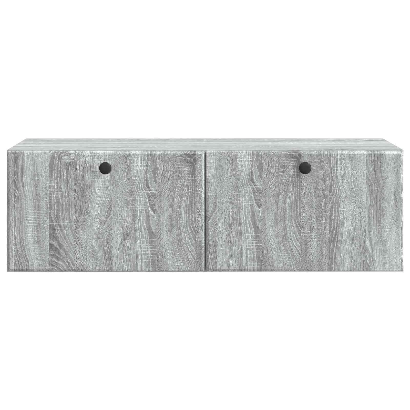 Wandbeugel TV-kast Grijs sonoma 98 x 41 x 30 cm Bewerkt hout