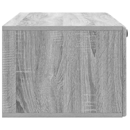 Wandbeugel TV-kast Grijs sonoma 98 x 41 x 30 cm Bewerkt hout