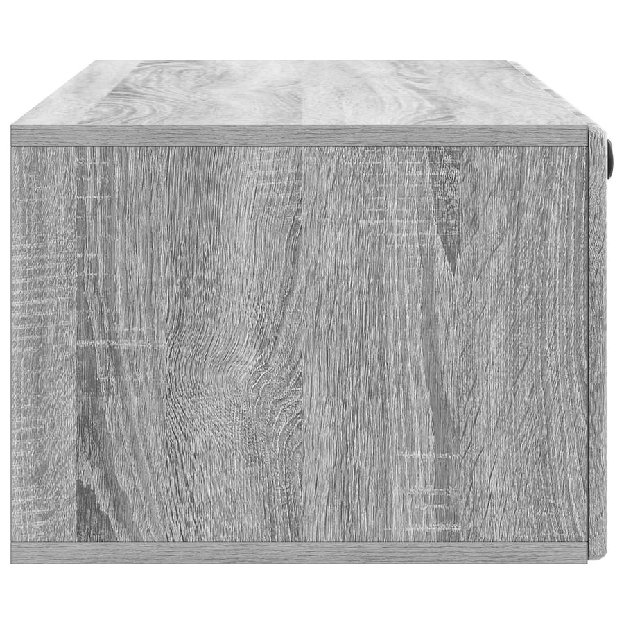 Wandbeugel TV-kast Grijs sonoma 98 x 41 x 30 cm Bewerkt hout