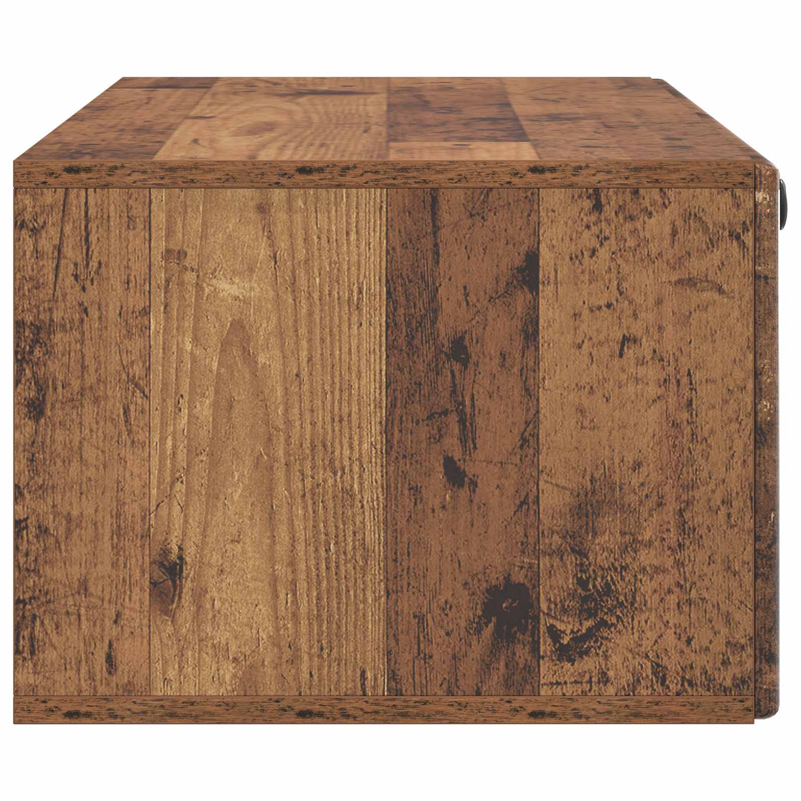Wandbeugel TV-kast Oud hout 98 x 41 x 30 cm Bewerkt hout