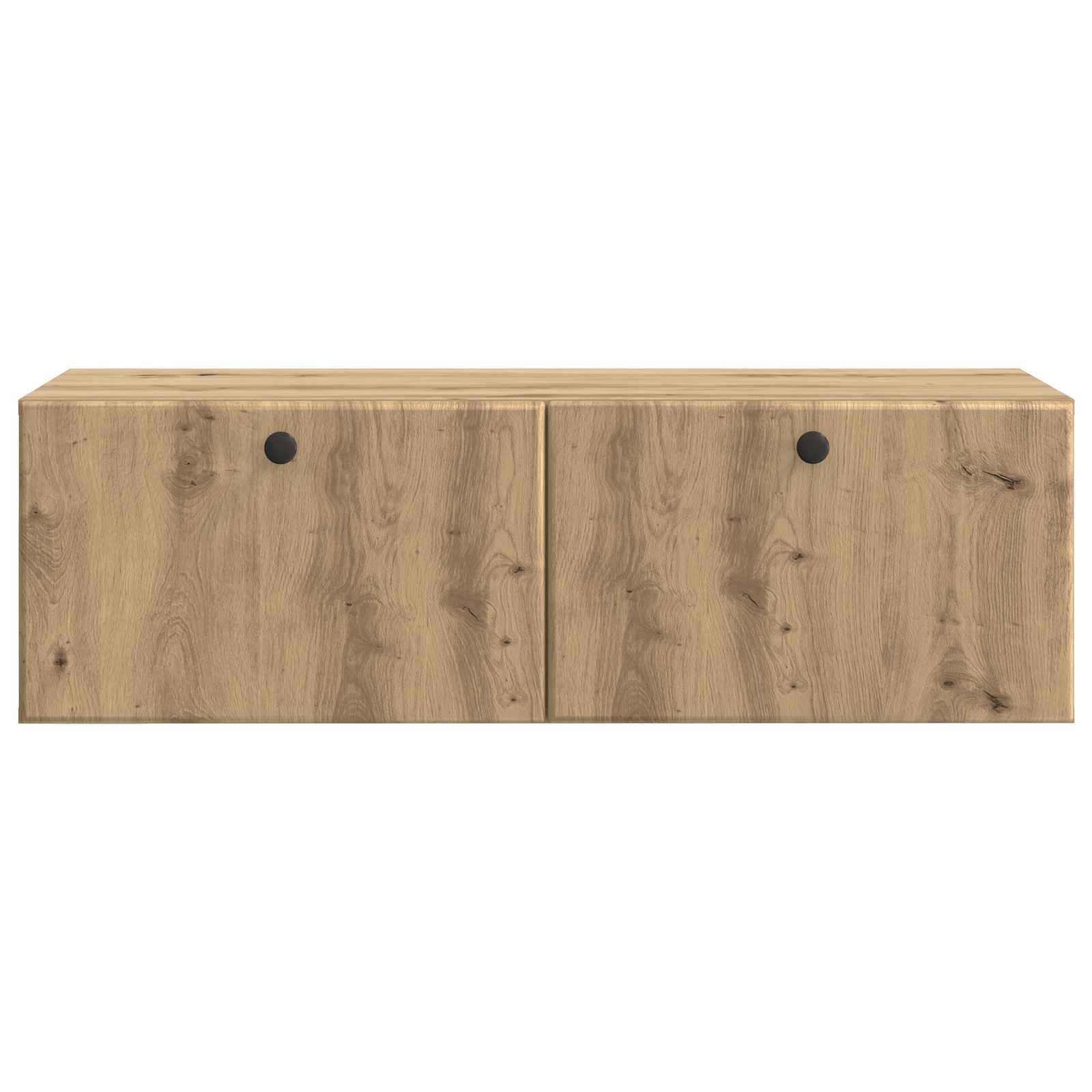 Wandbeugel TV-kast Artisanaal eiken 98 x 41 x 30 cm