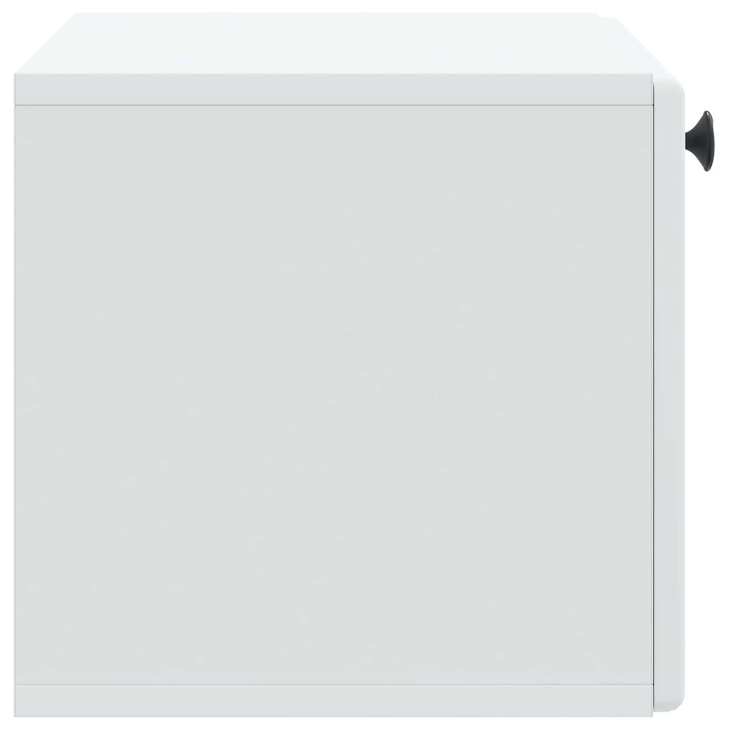 Wandbeugel TV-kast 59,5 x 31 x 30 cm Wit Bewerkt hout