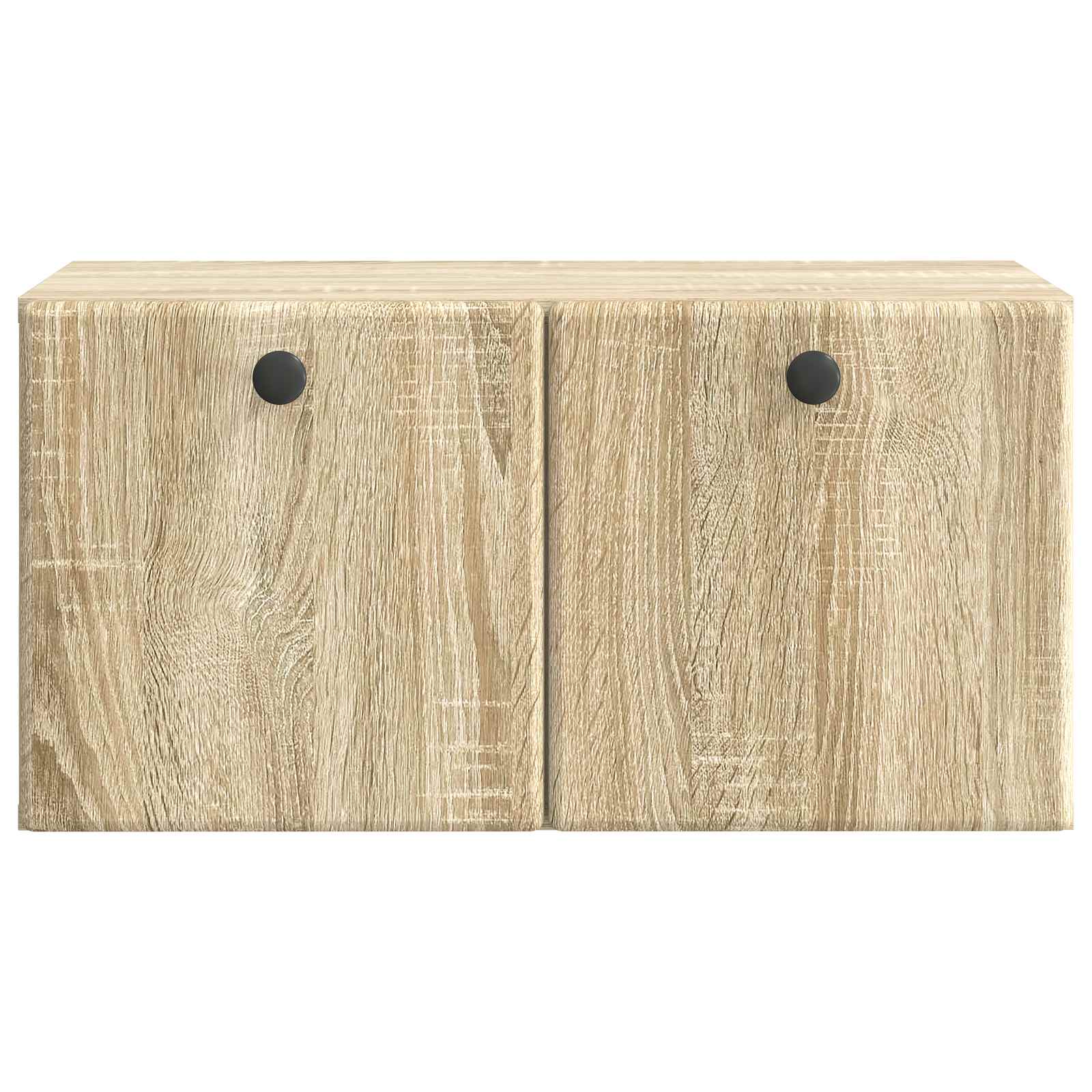 Wandbeugel TV-kast Sonoma Eiken 59,5 x 31 x 30 cm Bewerkt hout