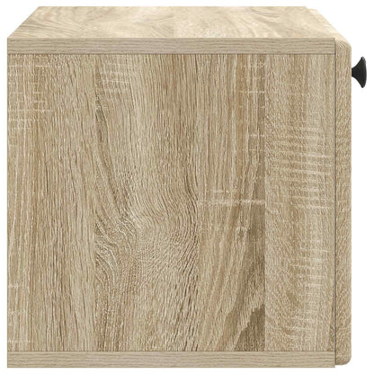 Wandbeugel TV-kast Sonoma Eiken 59,5 x 31 x 30 cm Bewerkt hout