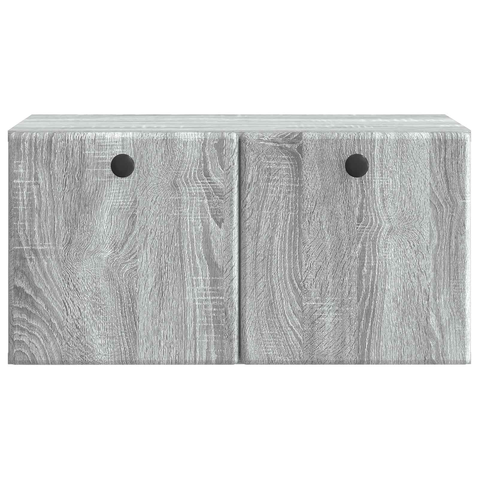 Wandbeugel TV-kast Grijs sonoma 59,5 x 31 x 30 cm Bewerkt hout