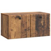 Tv-meubel 59,5x31x30 cm bewerkt hout oud