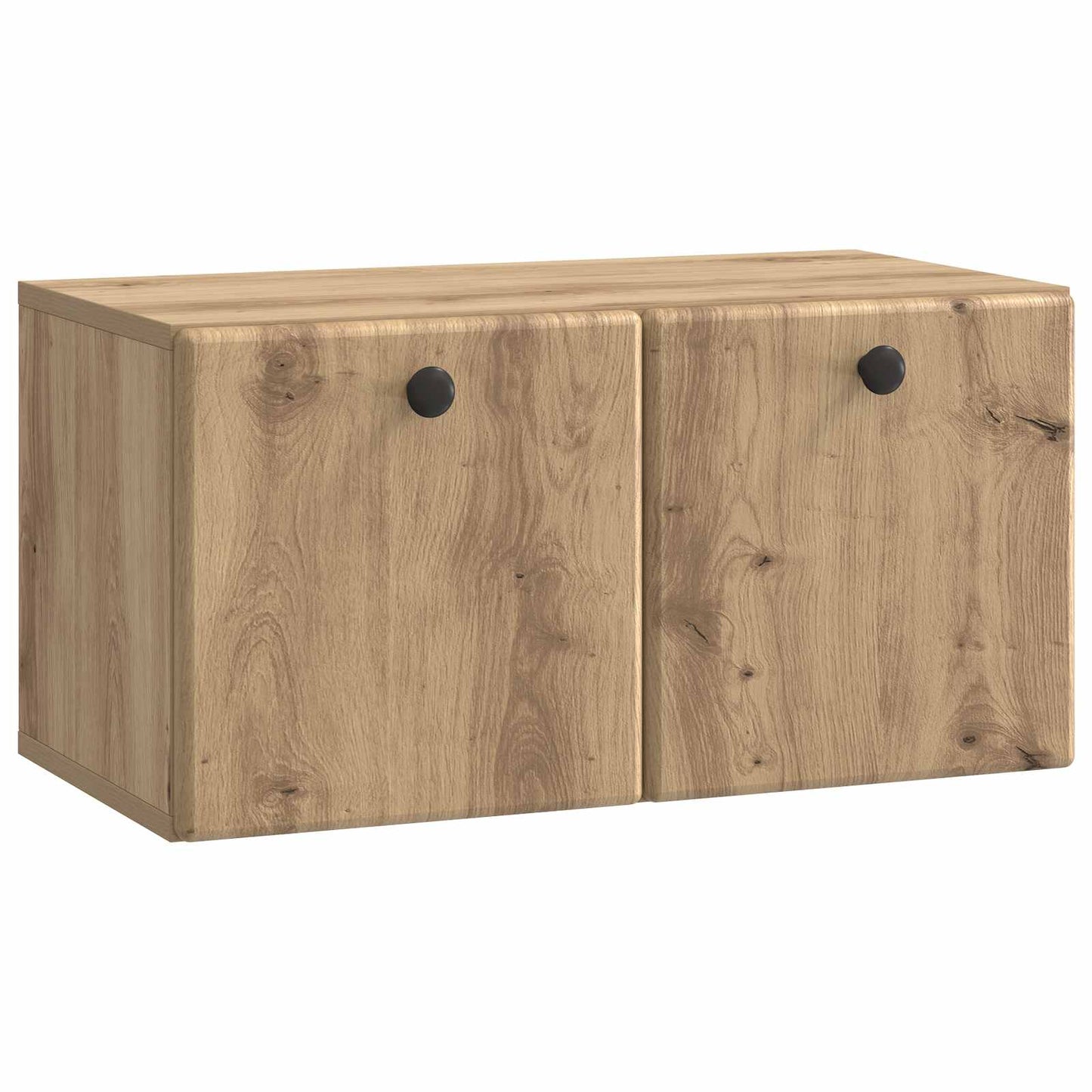 Wandbeugel TV-kast Artisanaal eiken 59,5 x 31 x 30 cm