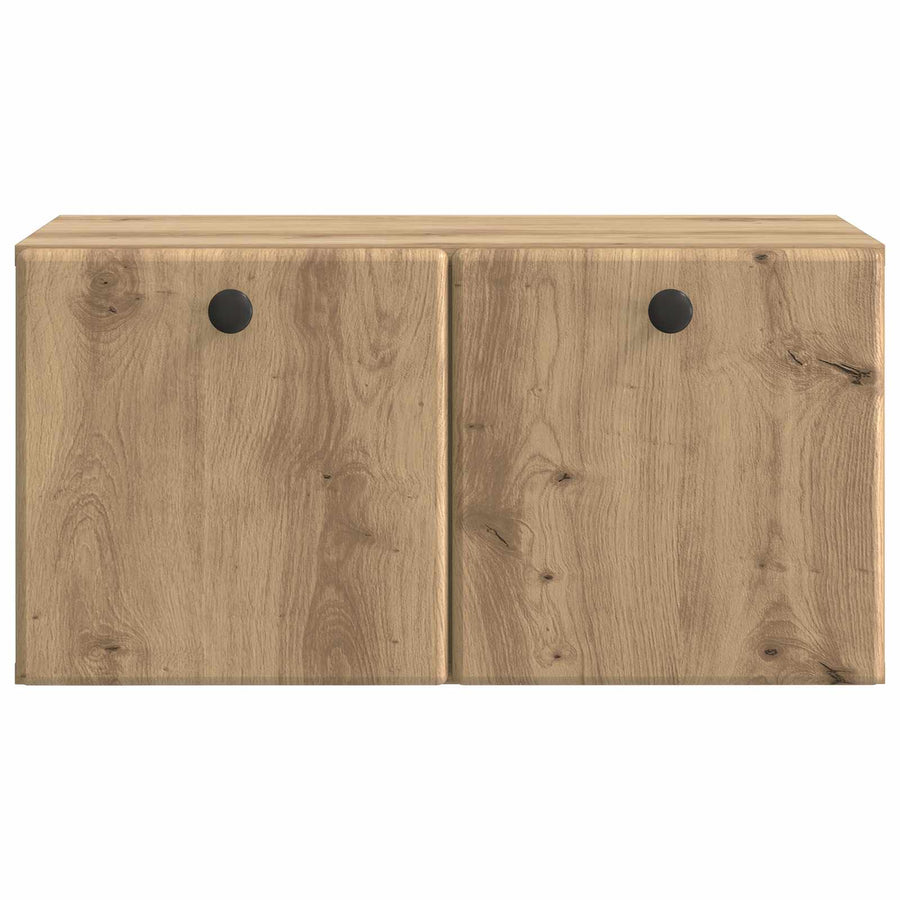 Wandbeugel TV-kast Artisanaal eiken 59,5 x 31 x 30 cm