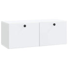 Tv-kast muurmontage 78,5x31x30 cm wit