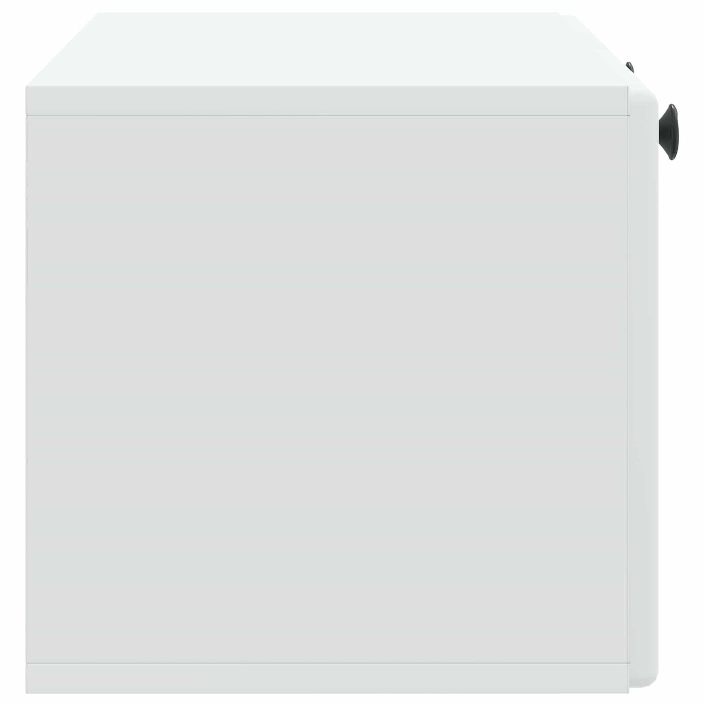 Wandbeugel TV-kast 78,5 x 31 x 30 cm Wit Bewerkt hout