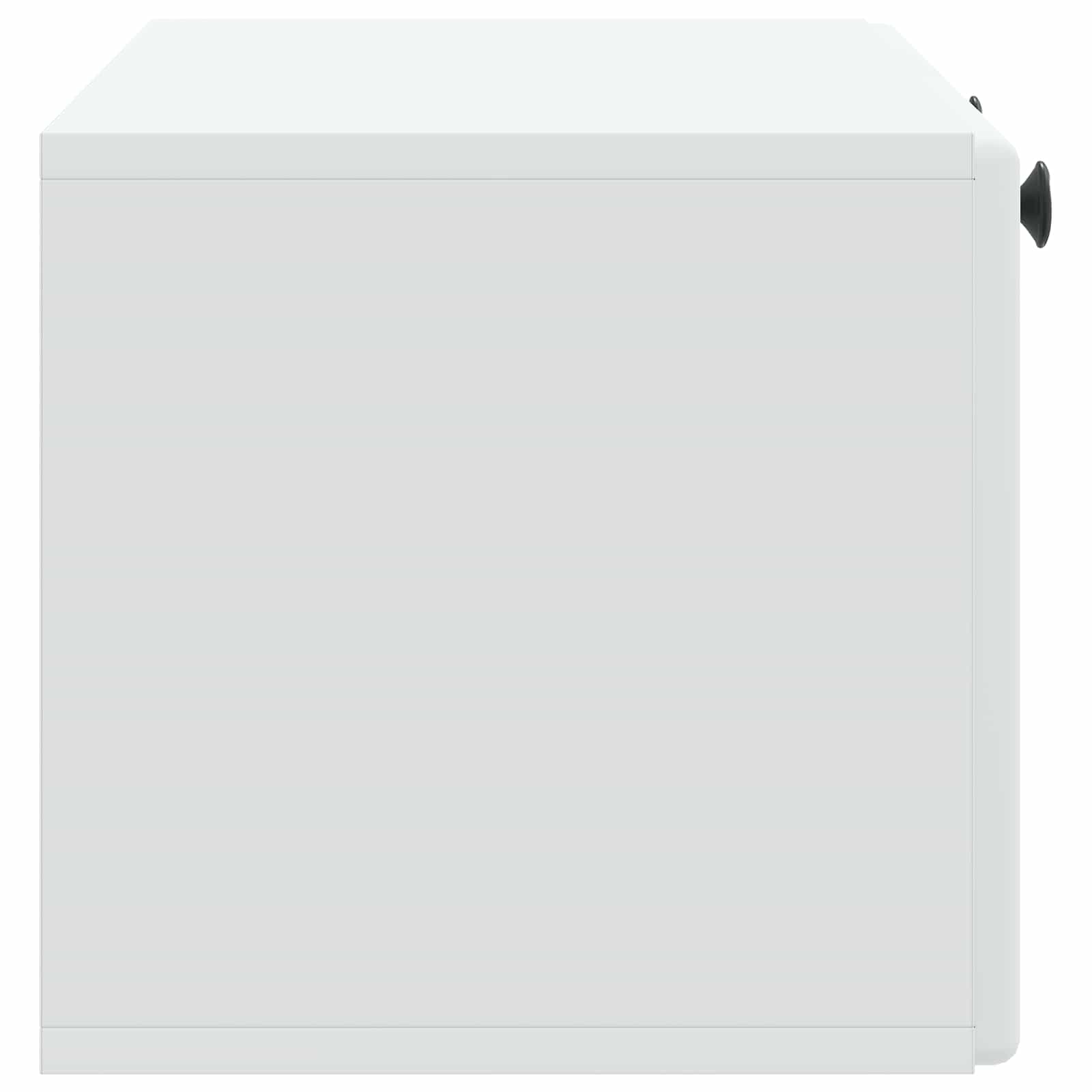 Wandbeugel TV-kast 78,5 x 31 x 30 cm Wit Bewerkt hout