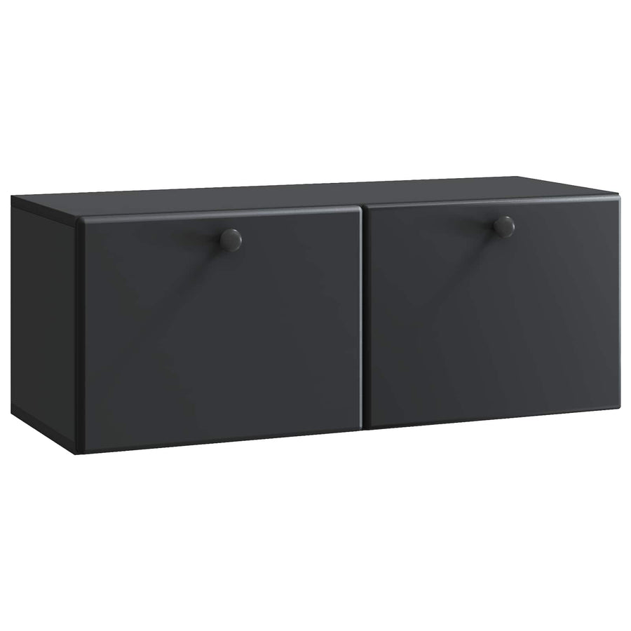 Wandbeugel TV-kast Zwart 78,5 x 31 x 30 cm Bewerkt hout