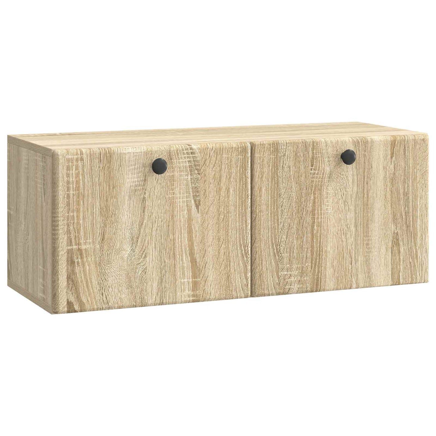 Wandbeugel TV-kast Sonoma Eiken 78,5 x 31 x 30 cm Bewerkt hout