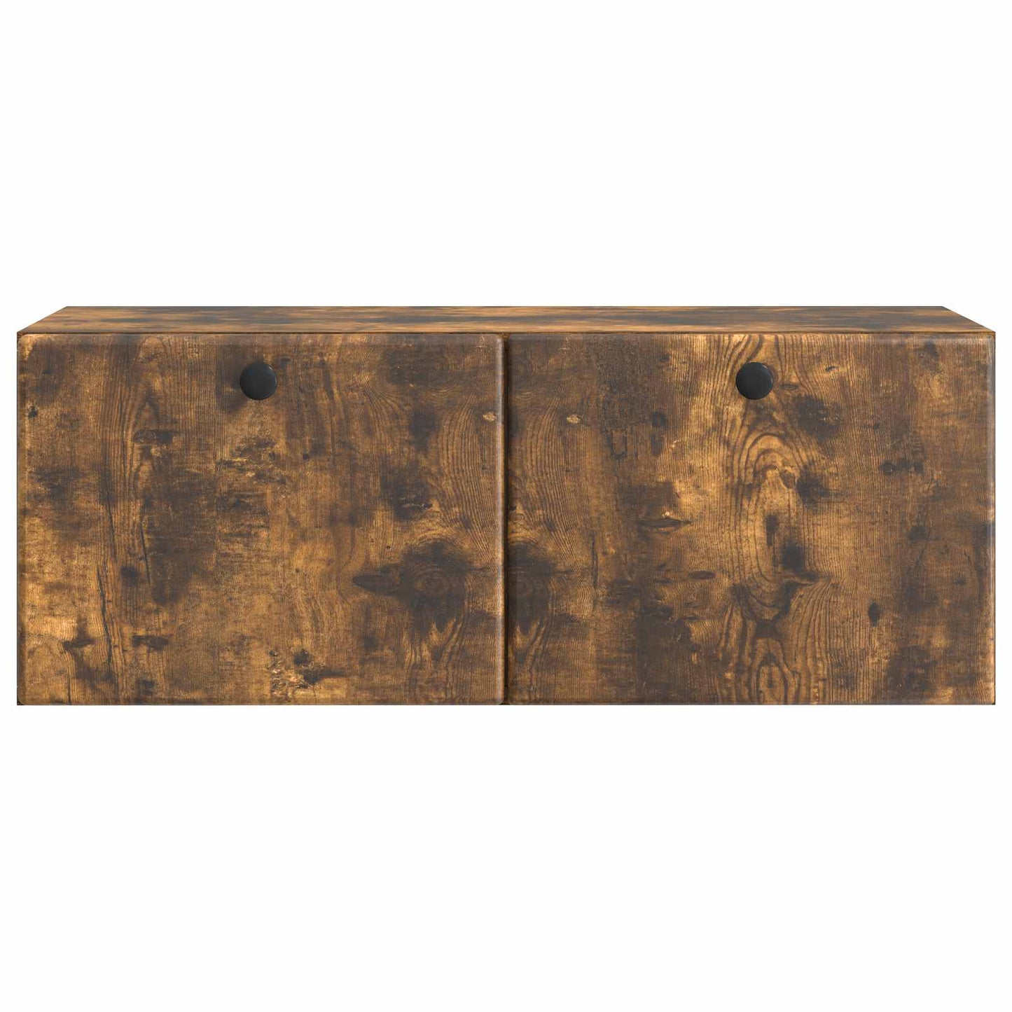 Wandbeugel TV-kast Gerookt eiken 78,5 x 31 x 30 cm Bewerkt hout