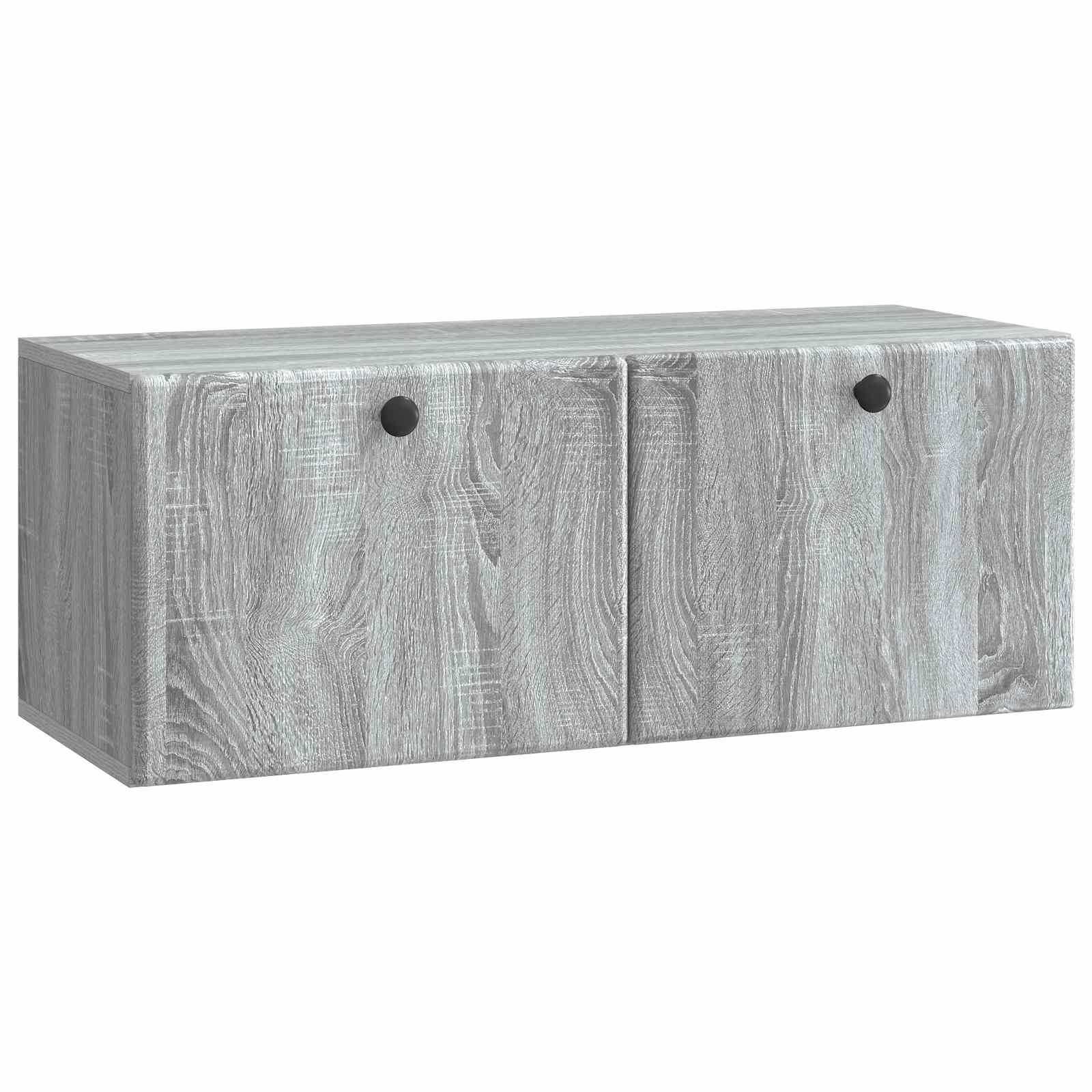 Wandbeugel TV-kast Grijs sonoma 78,5 x 31 x 30 cm Bewerkt hout