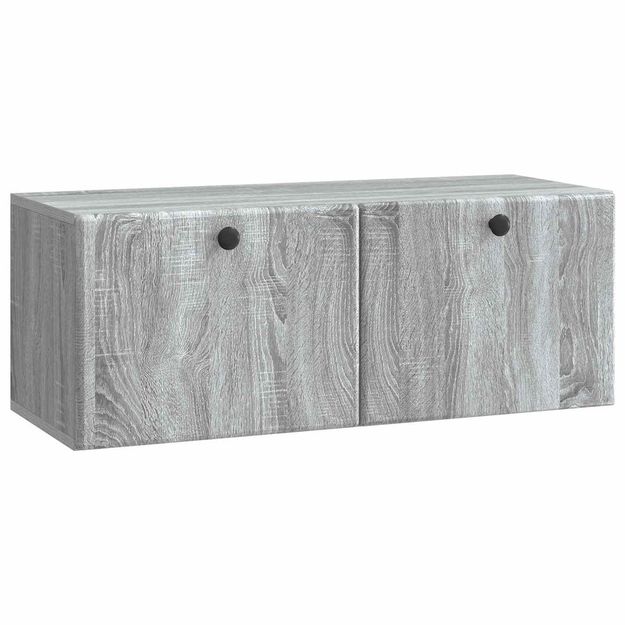 Wandbeugel TV-kast Grijs sonoma 78,5 x 31 x 30 cm Bewerkt hout