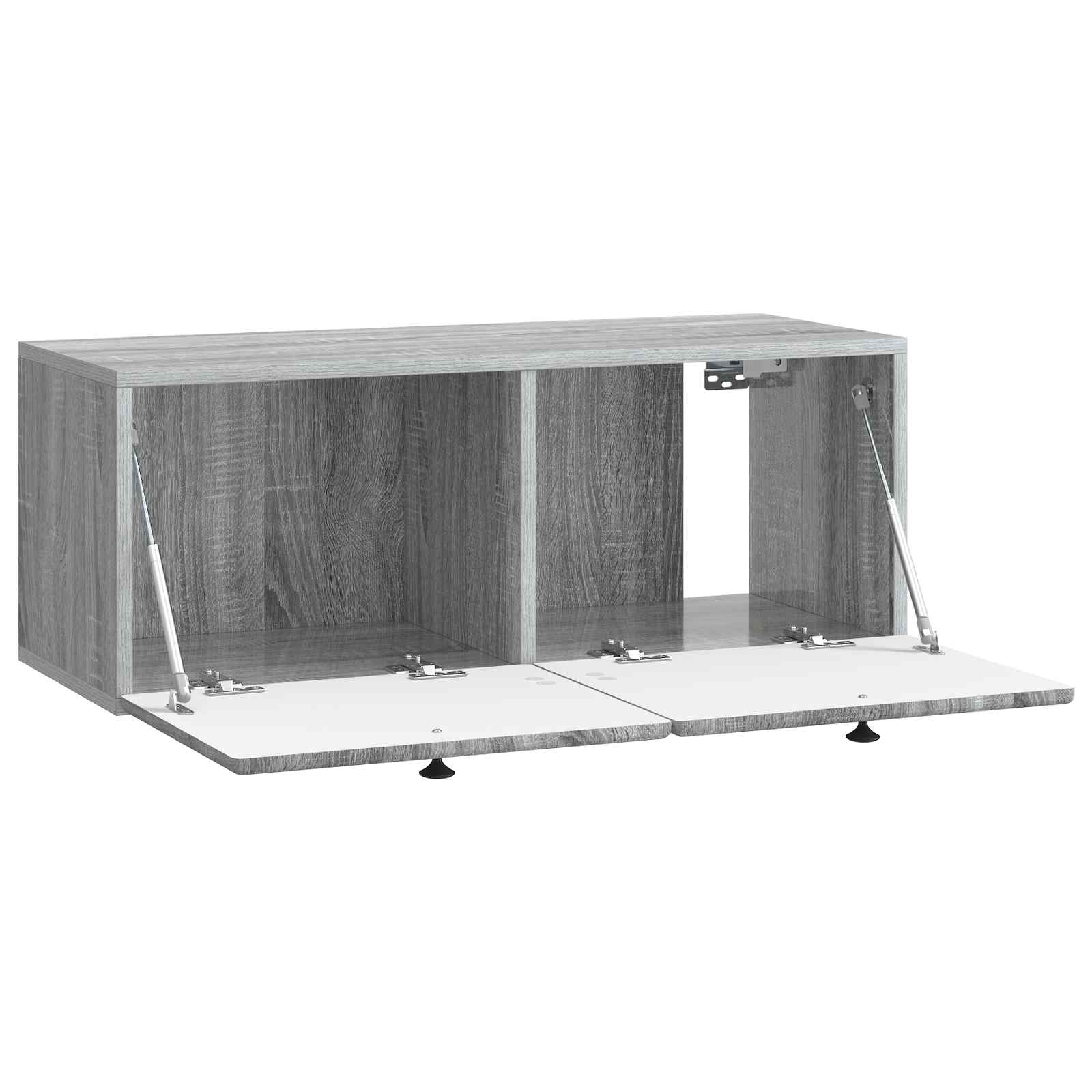 Wandbeugel TV-kast Grijs sonoma 78,5 x 31 x 30 cm Bewerkt hout