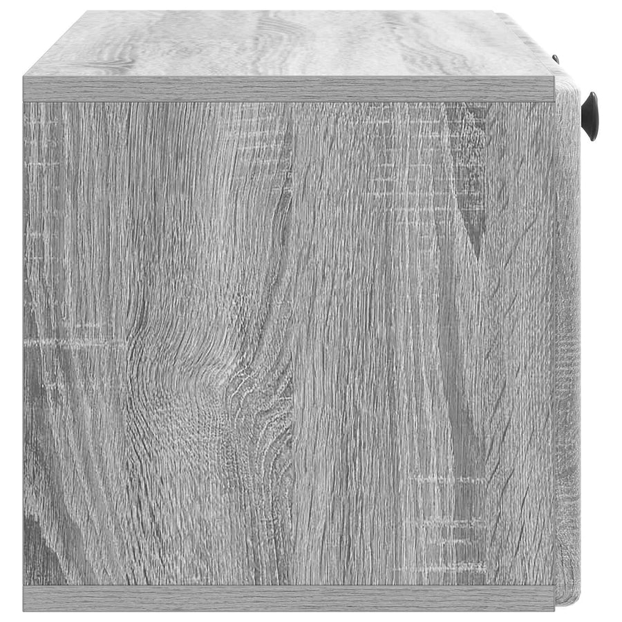 Wandbeugel TV-kast Grijs sonoma 78,5 x 31 x 30 cm Bewerkt hout