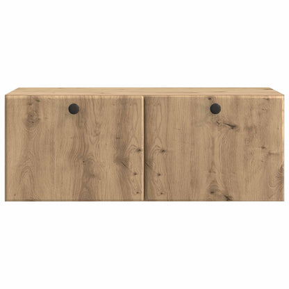 Wandbeugel TV-kast Artisanaal eiken 78,5 x 31 x 30 cm