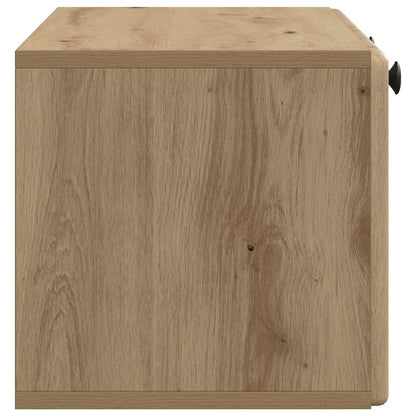 Wandbeugel TV-kast Artisanaal eiken 78,5 x 31 x 30 cm