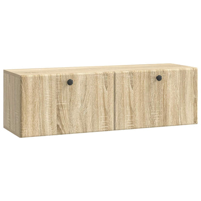 Wandbeugel TV-kast Sonoma Eiken 98 x 31 x 30 cm Bewerkt hout