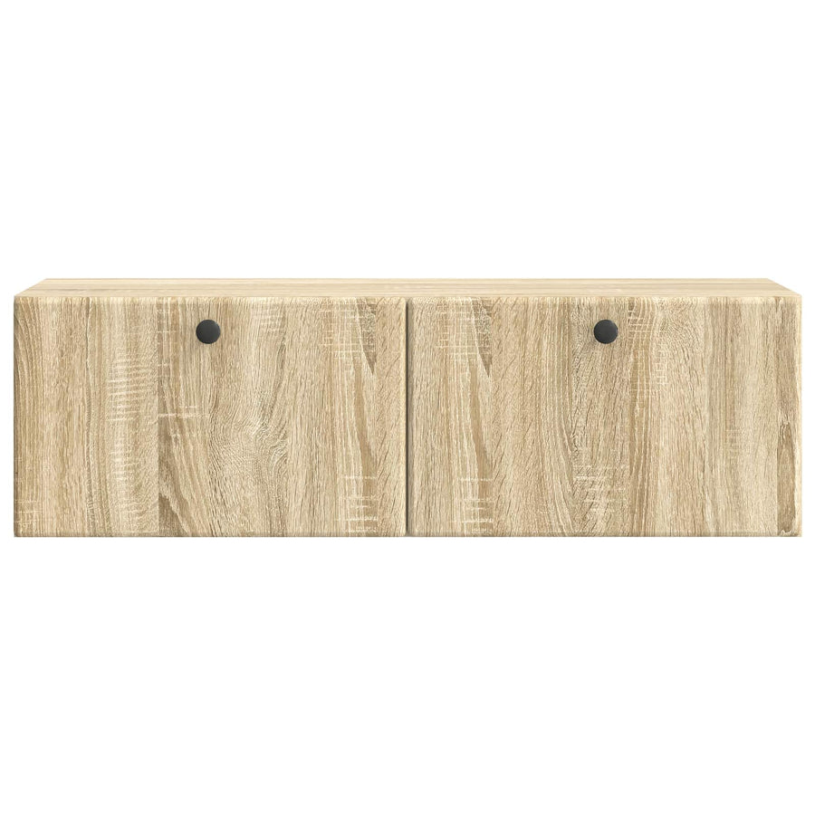 Wandbeugel TV-kast Sonoma Eiken 98 x 31 x 30 cm Bewerkt hout