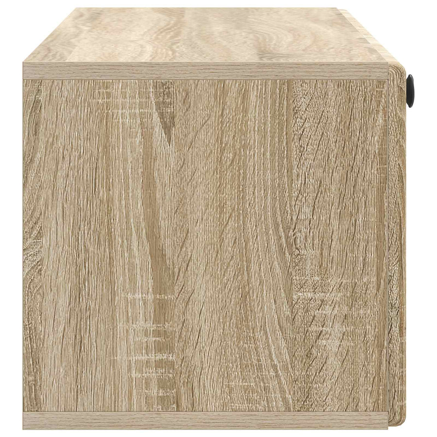 Wandbeugel TV-kast Sonoma Eiken 98 x 31 x 30 cm Bewerkt hout