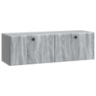 Wandkast TV 98x31x30 cm grijs sonoma bewerkt hout