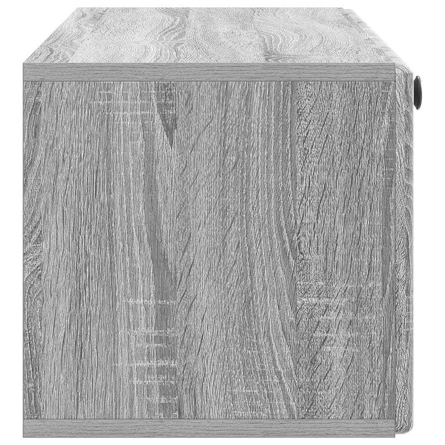 Wandbeugel TV-kast Grijs sonoma 98 x 31 x 30 cm Bewerkt hout