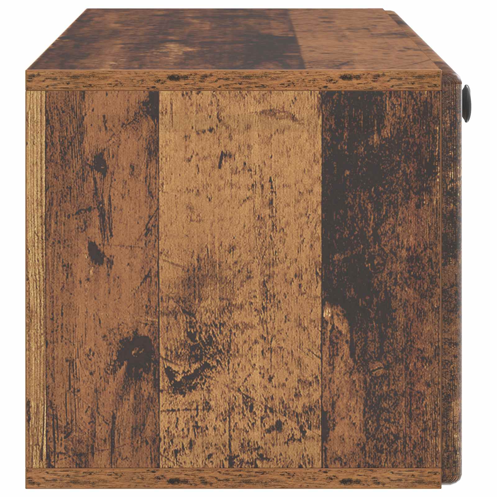 Wandbeugel TV-kast Oud hout 98 x 31 x 30 cm Bewerkt hout