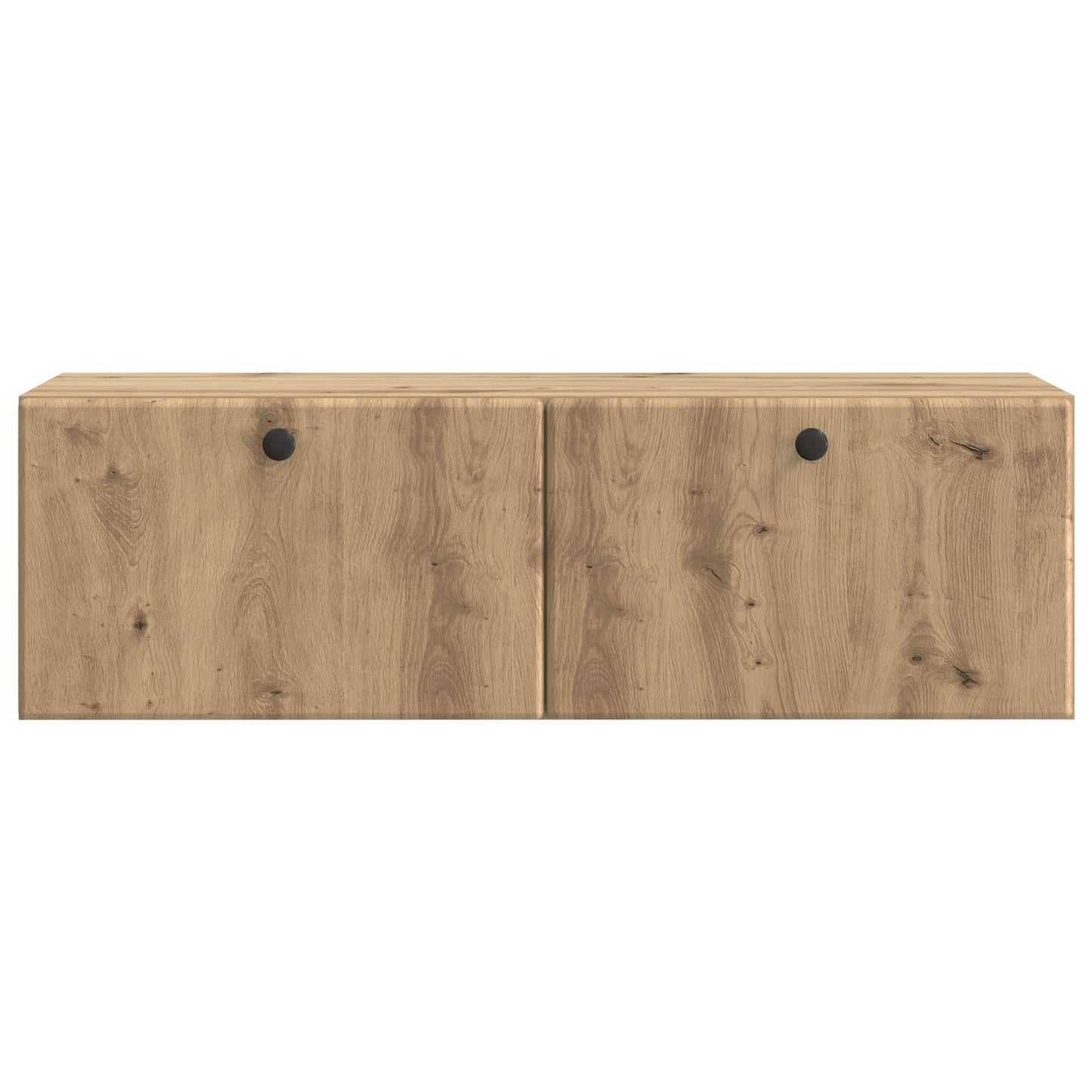 Wandbeugel TV-kast Artisanaal eiken 98 x 31 x 30 cm