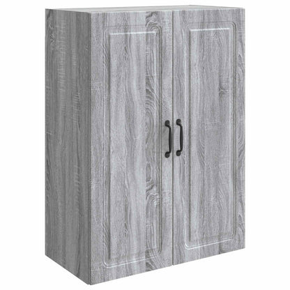 Wandkast Grijs Sonoma 66 x 34,5 x 90 cm Bewerkt hout