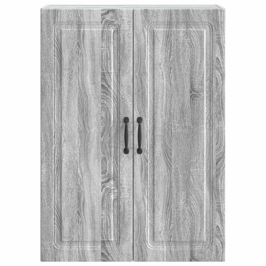 Wandkast Grijs Sonoma 66 x 34,5 x 90 cm Bewerkt hout