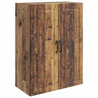 Wandkast 66x34,5x90 cm bewerkt hout