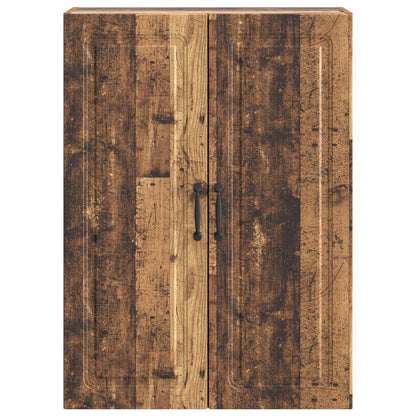 Wandkast Oud hout 66 x 34,5 x 90 cm Bewerkt hout