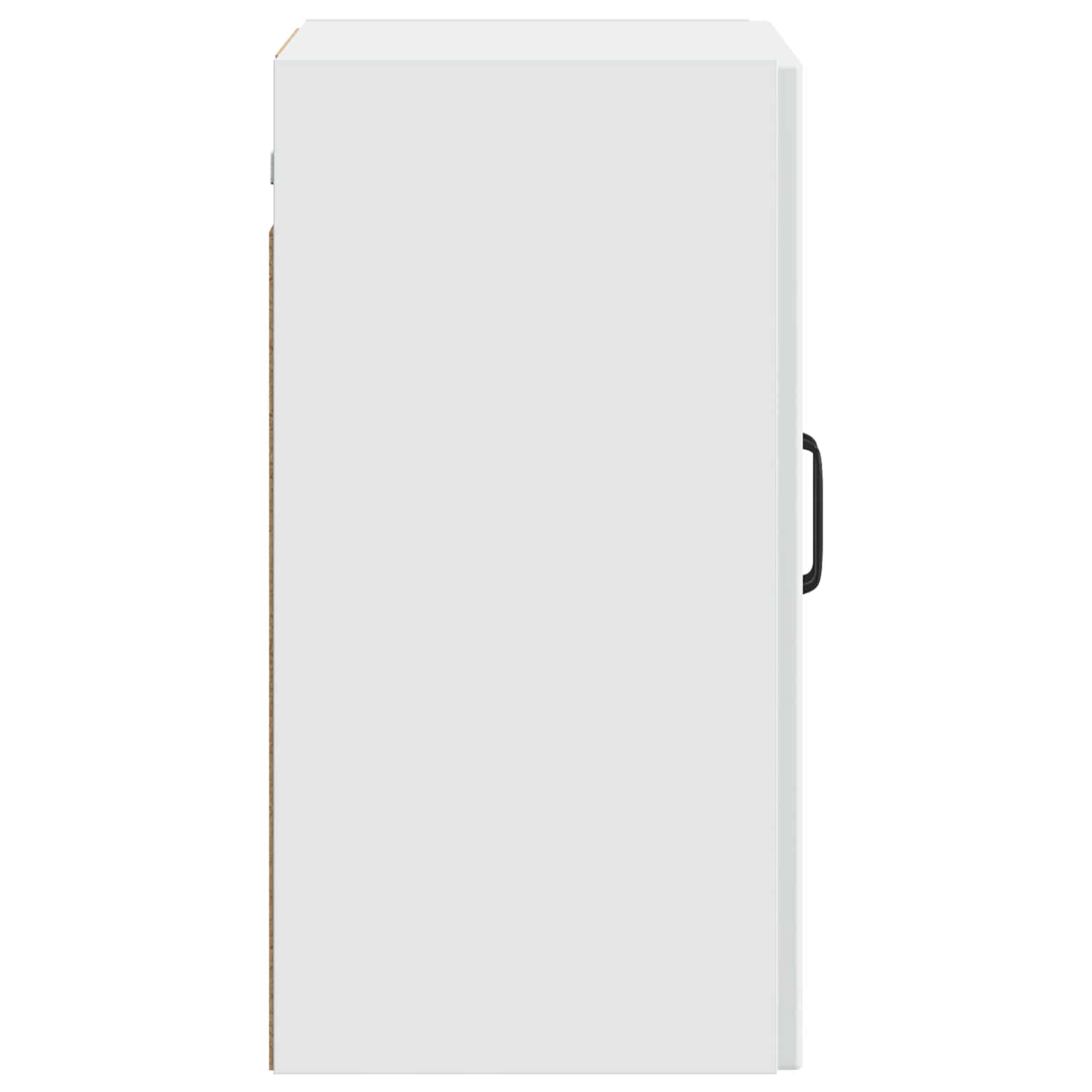 Wandkast Wit 59 x 31 x 60 cm Bewerkt hout