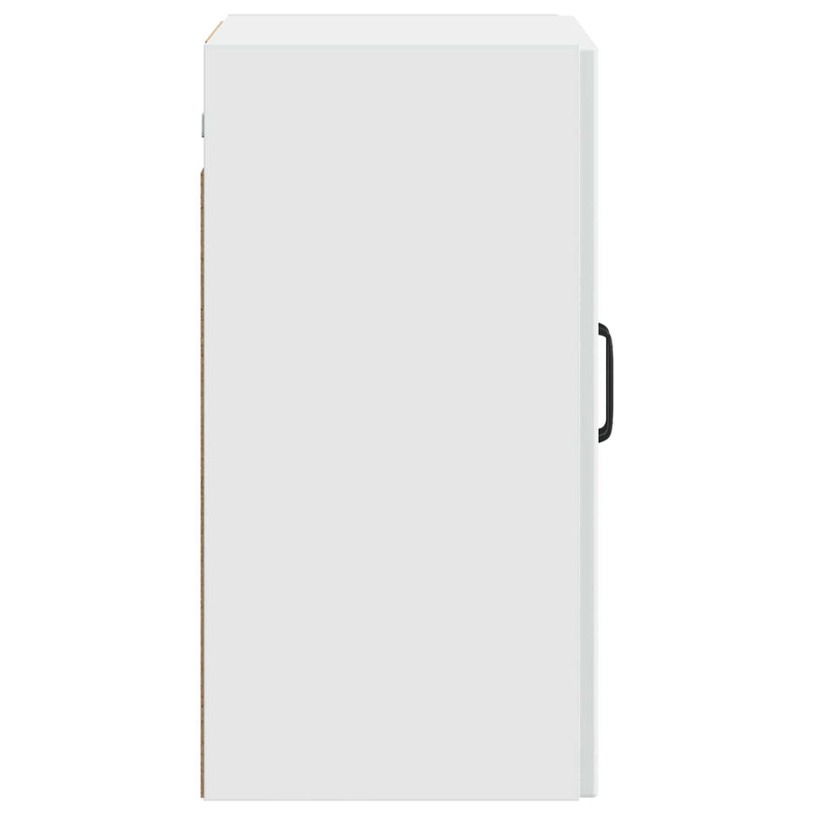 Wandkast Wit 59 x 31 x 60 cm Bewerkt hout