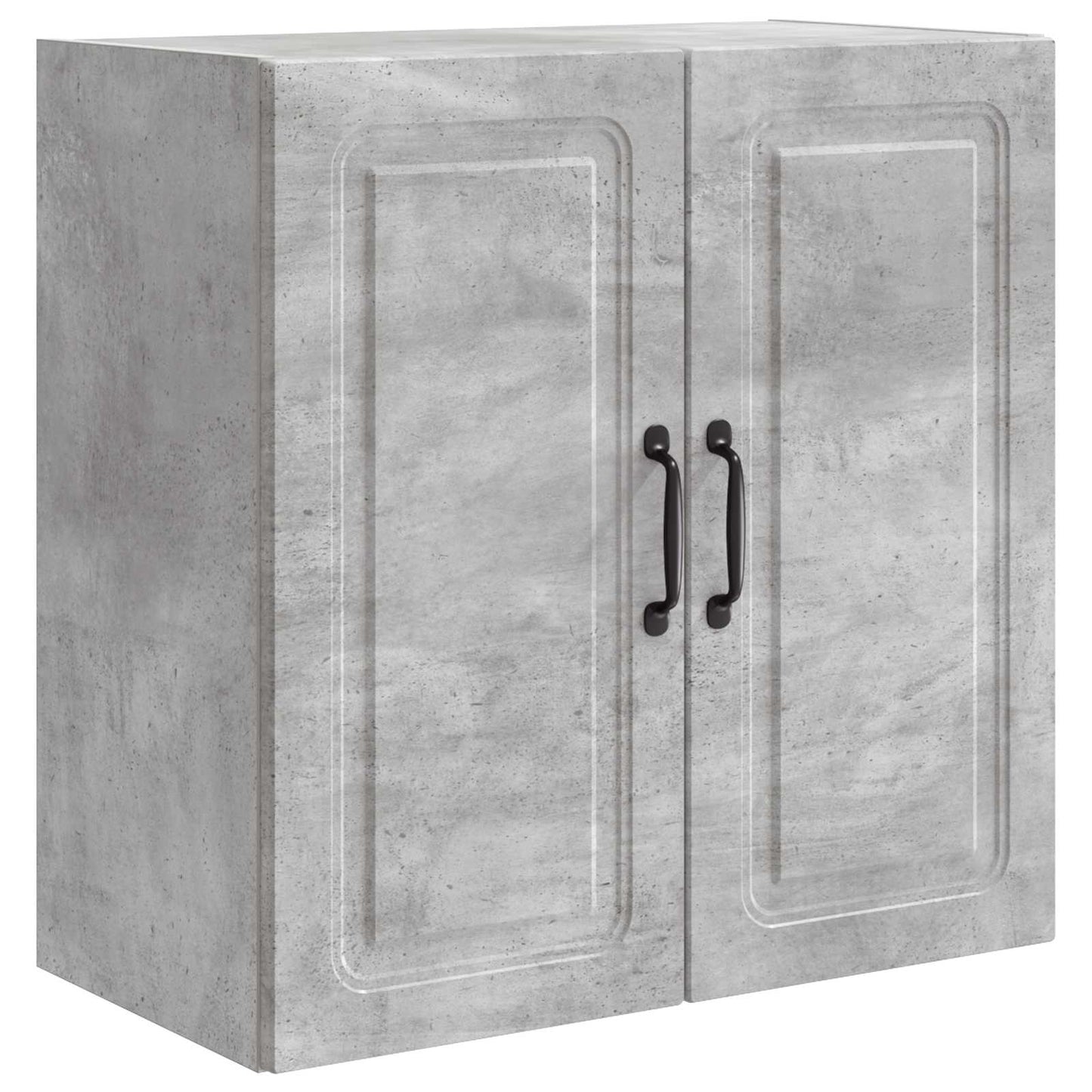 Wandkast Betongrijs 59 x 31 x 60 cm Bewerkt hout