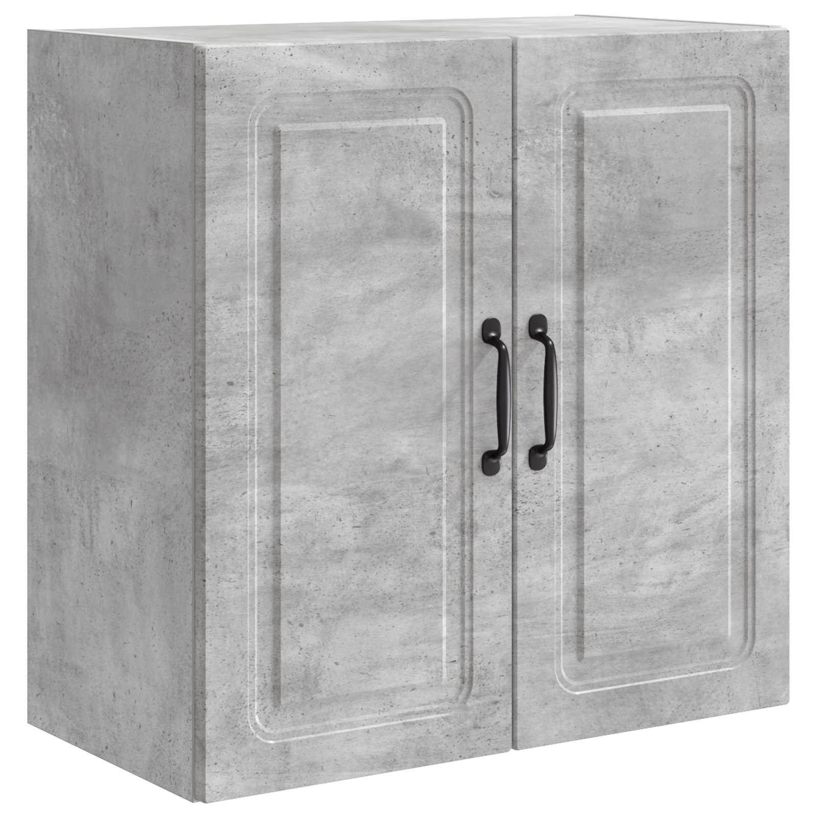 Wandkast Betongrijs 59 x 31 x 60 cm Bewerkt hout