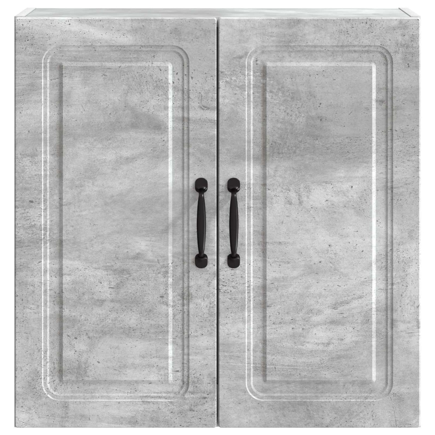 Wandkast Betongrijs 59 x 31 x 60 cm Bewerkt hout