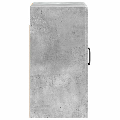 Wandkast Betongrijs 59 x 31 x 60 cm Bewerkt hout