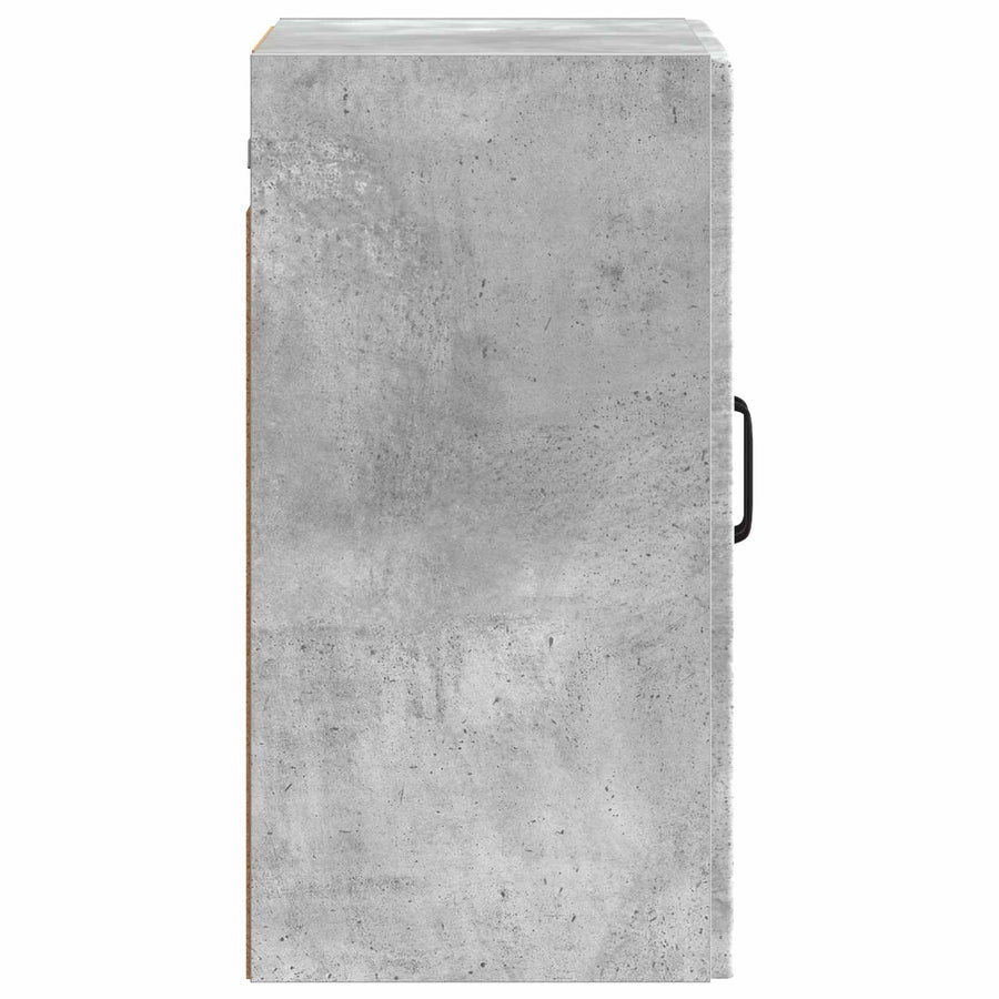 Wandkast Betongrijs 59 x 31 x 60 cm Bewerkt hout
