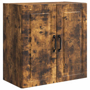 Wandkast 59x31x60 cm spaanplaat gerookt eiken