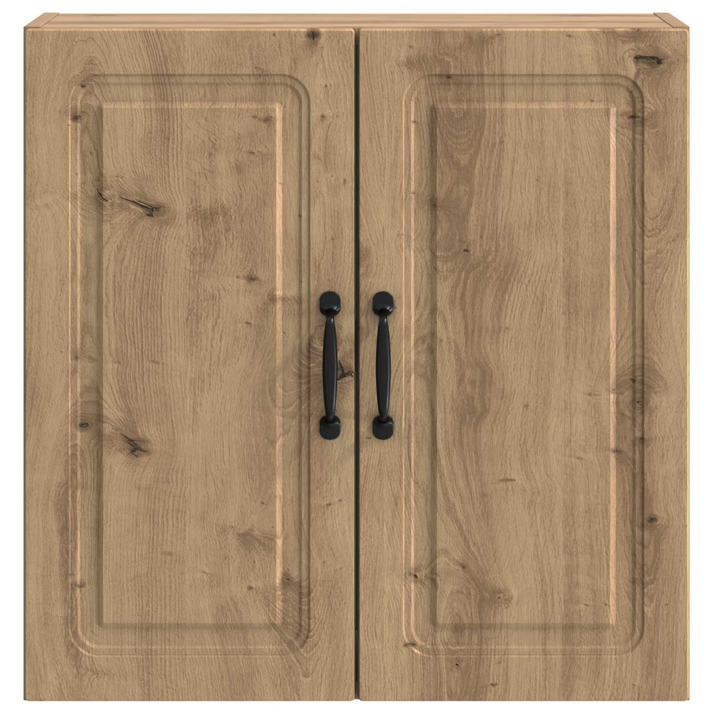 Wandkast Artisanaal eiken 59 x 31 x 60 cm Bewerkt hout