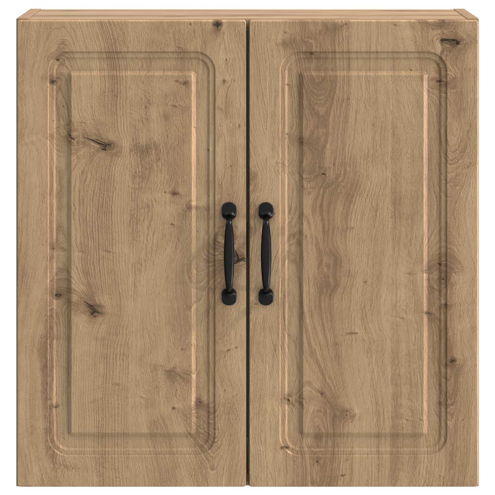 Wandkast Artisanaal eiken 59 x 31 x 60 cm Bewerkt hout