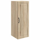 Wandkast 90x33x34.5 cm bewerkt hout
