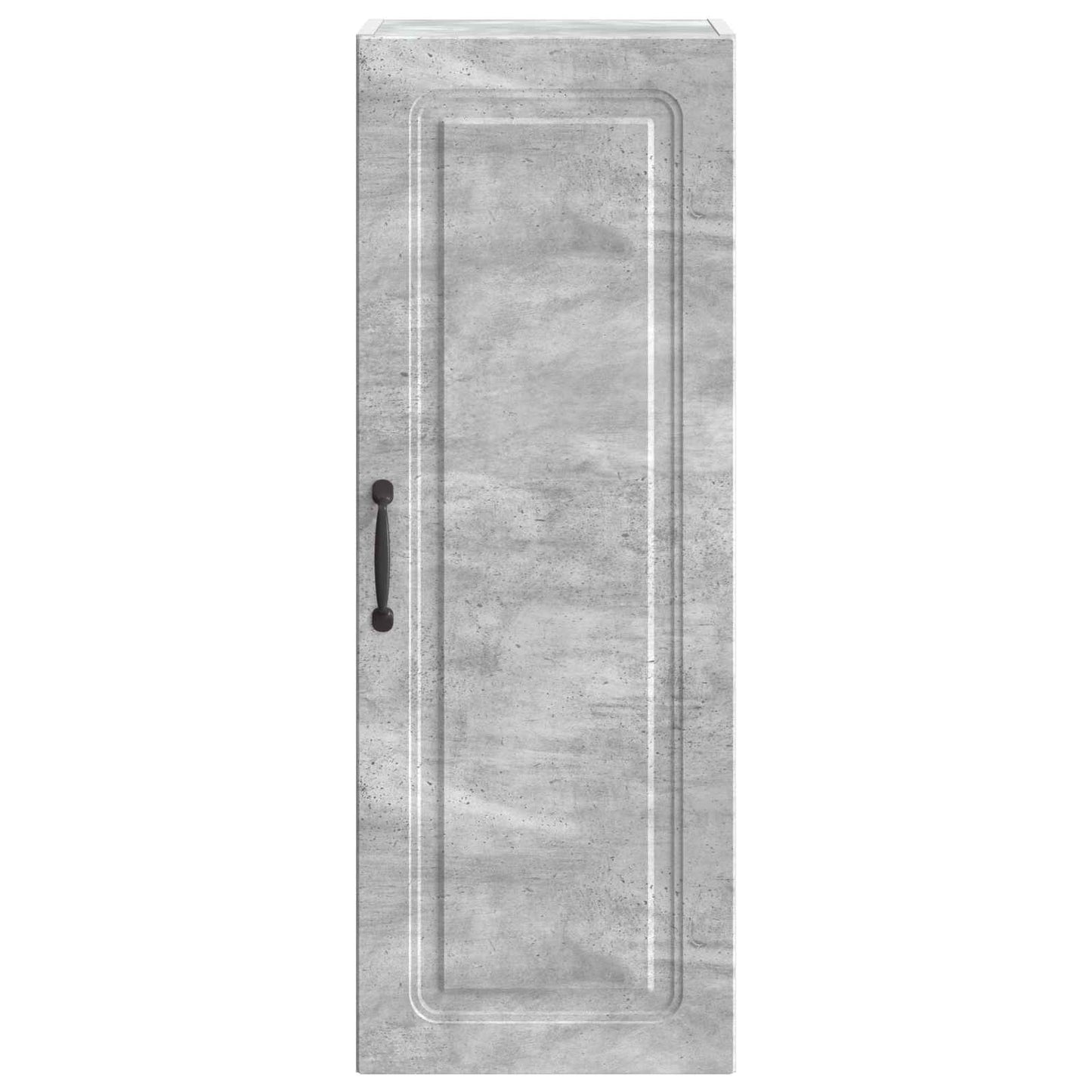 Wandkast Betongrijs 33 x 34,5 x 90 cm Bewerkt hout