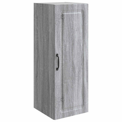 Wandkast Grijs Sonoma 33 x 34,5 x 90 cm Bewerkt hout